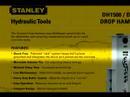 Stanley Hydraulic Cyclone Drop Hammer